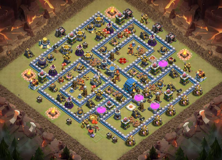 clash of clans th12 base copy link