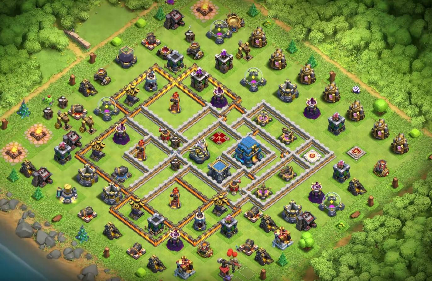 clash of clans th12 base link