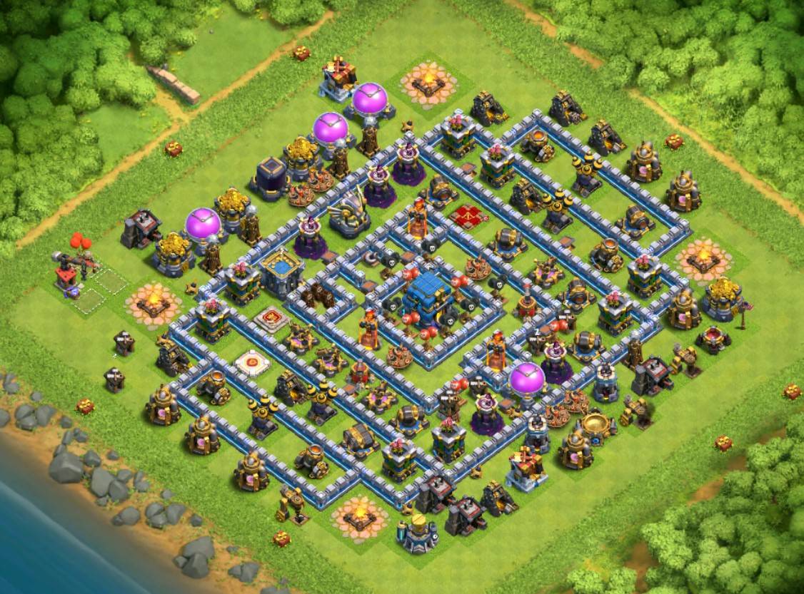 clash of clans th12 layout copy link