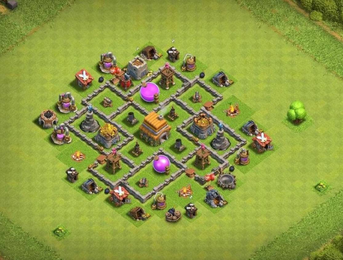 clash of clans th6 base 2023