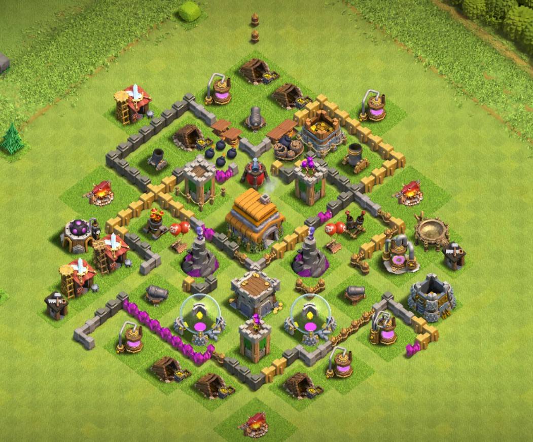 clash of clans th6 base reddit