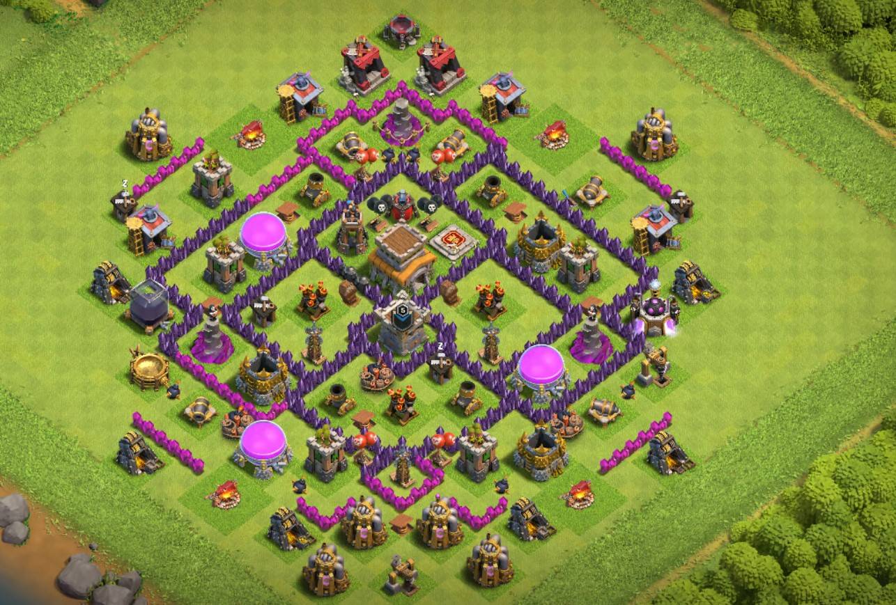 clash of clans th8 base copy link