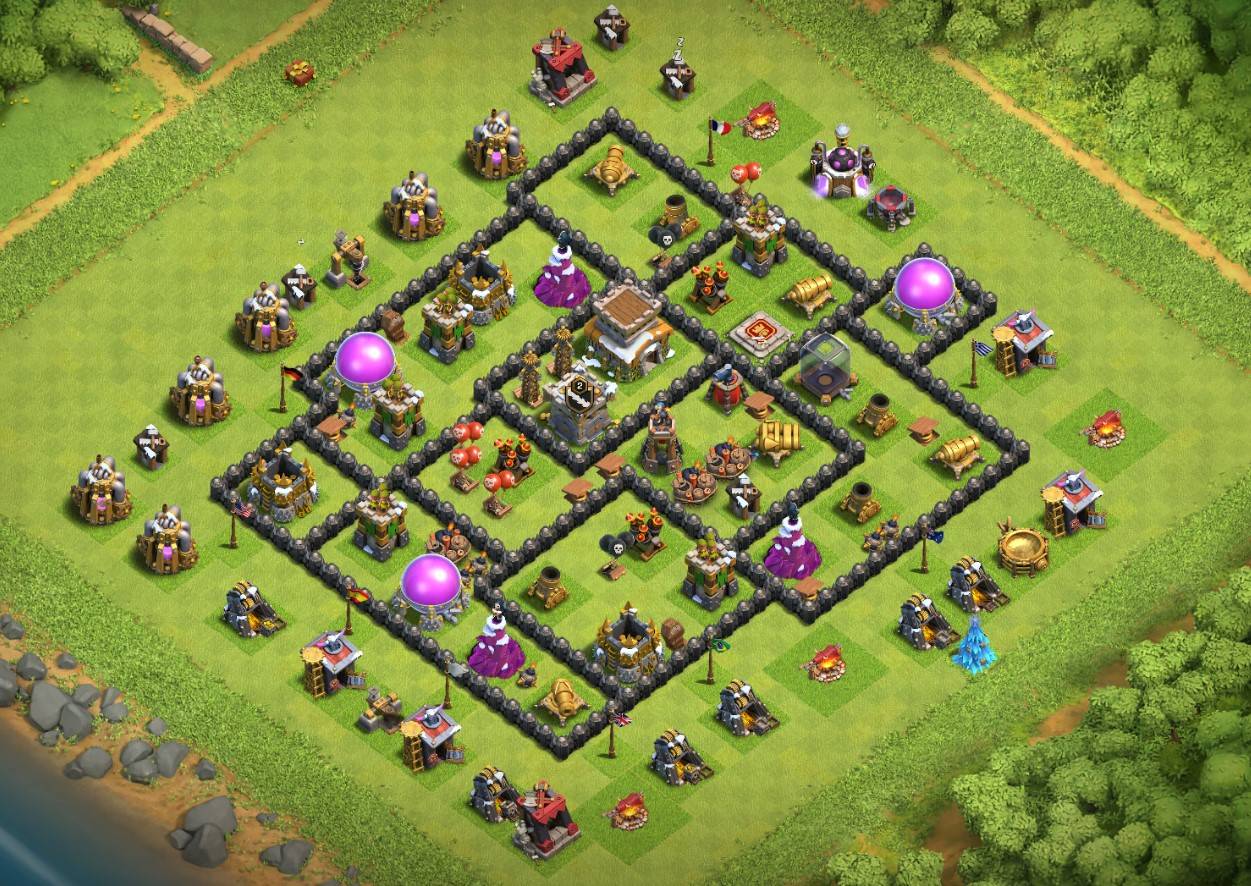 clash of clans th8 base link