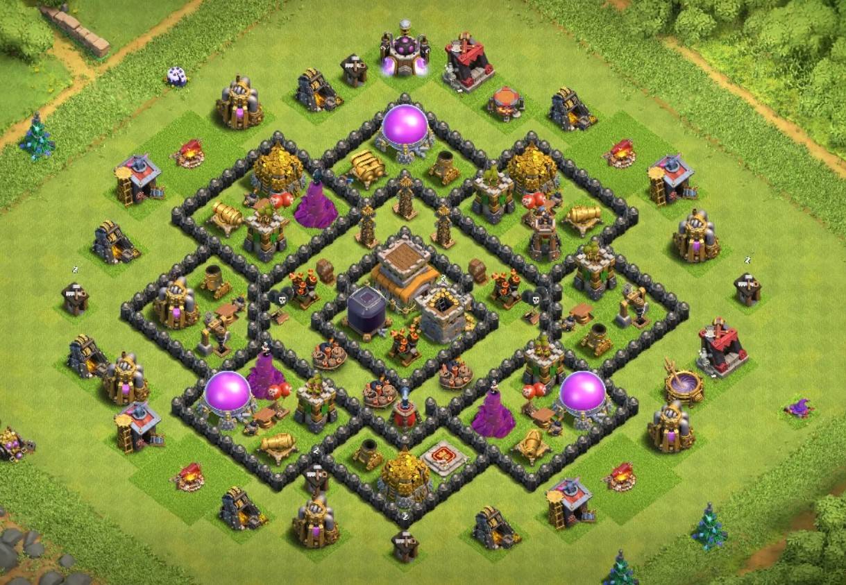 clash of clans th8 war base link