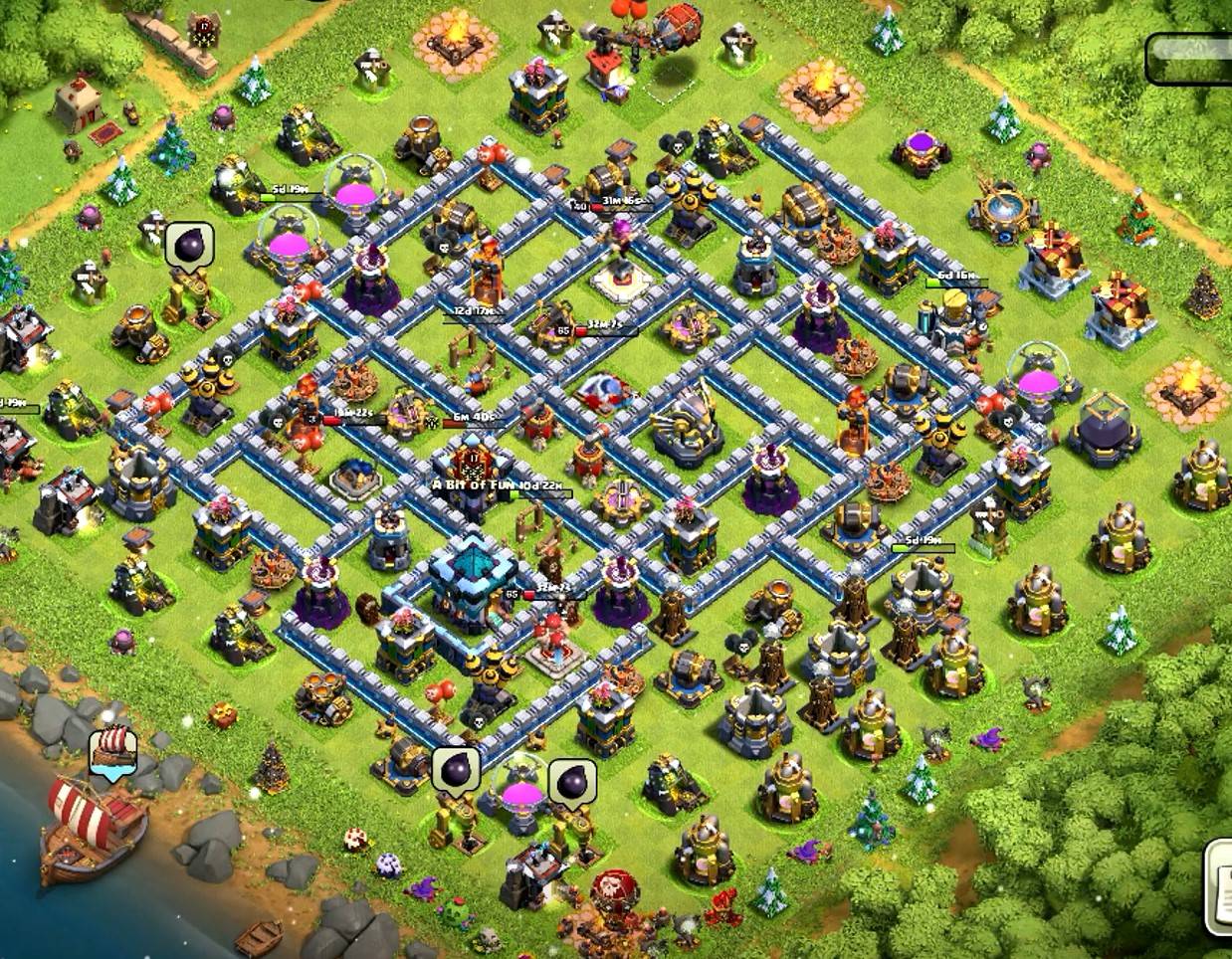 clash of clans top th13 war base 2023