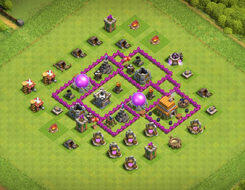 clash of clans town hall 6 base link