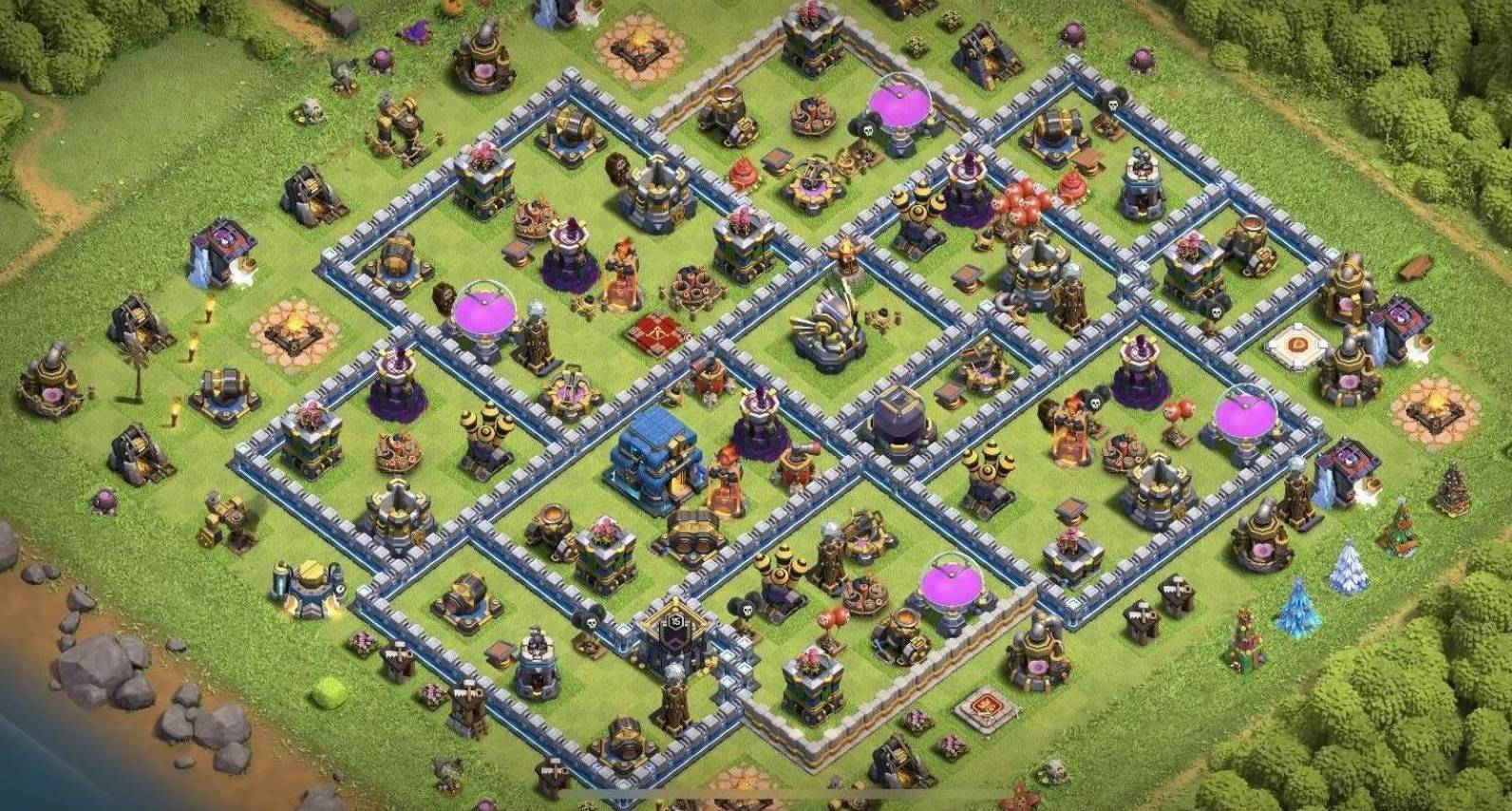 coc farming town hall 12 best base link