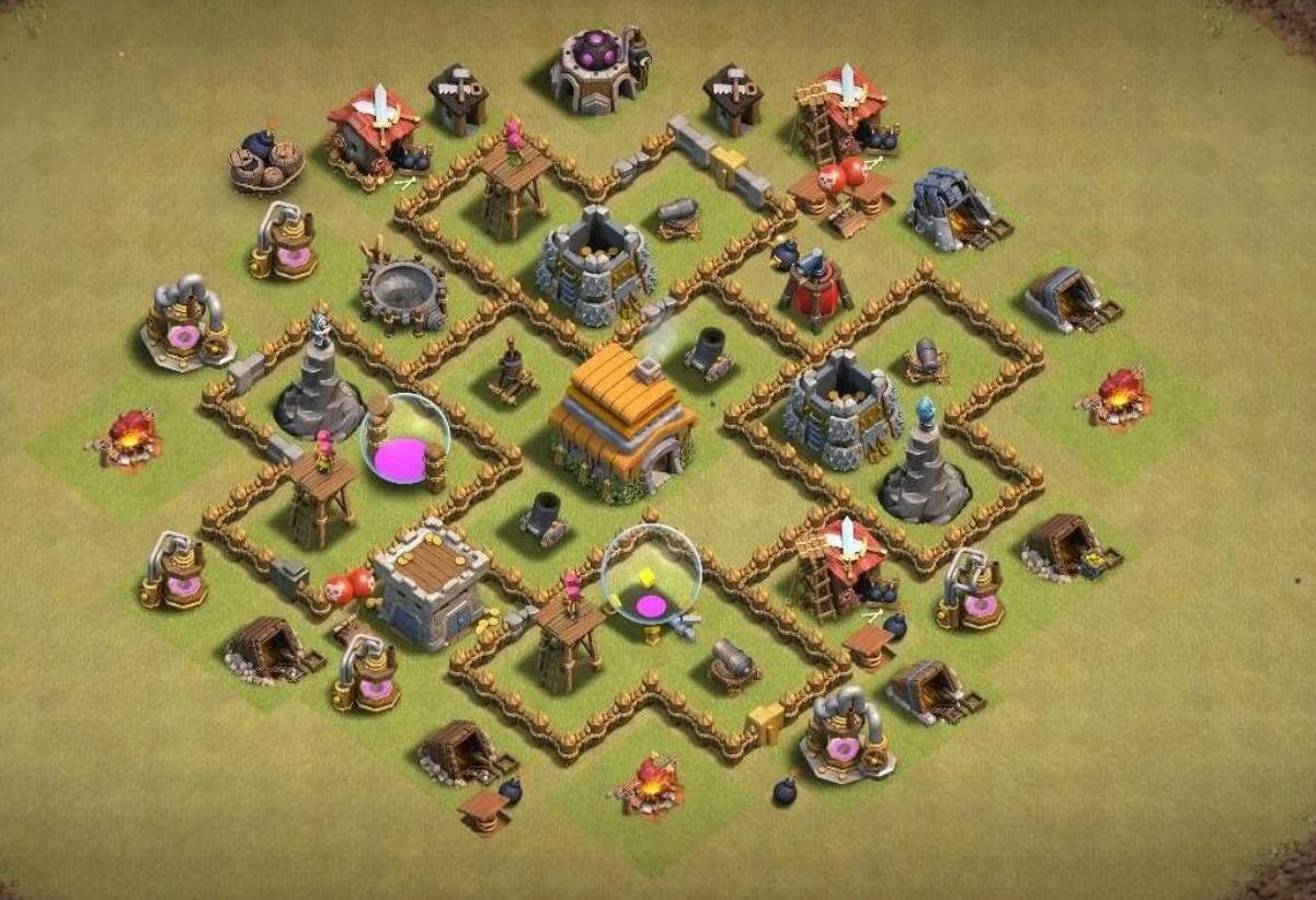 coc level 6 war village