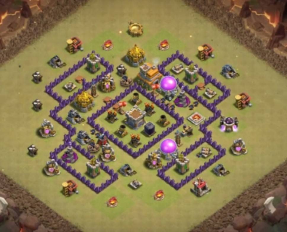 coc level 7 war village