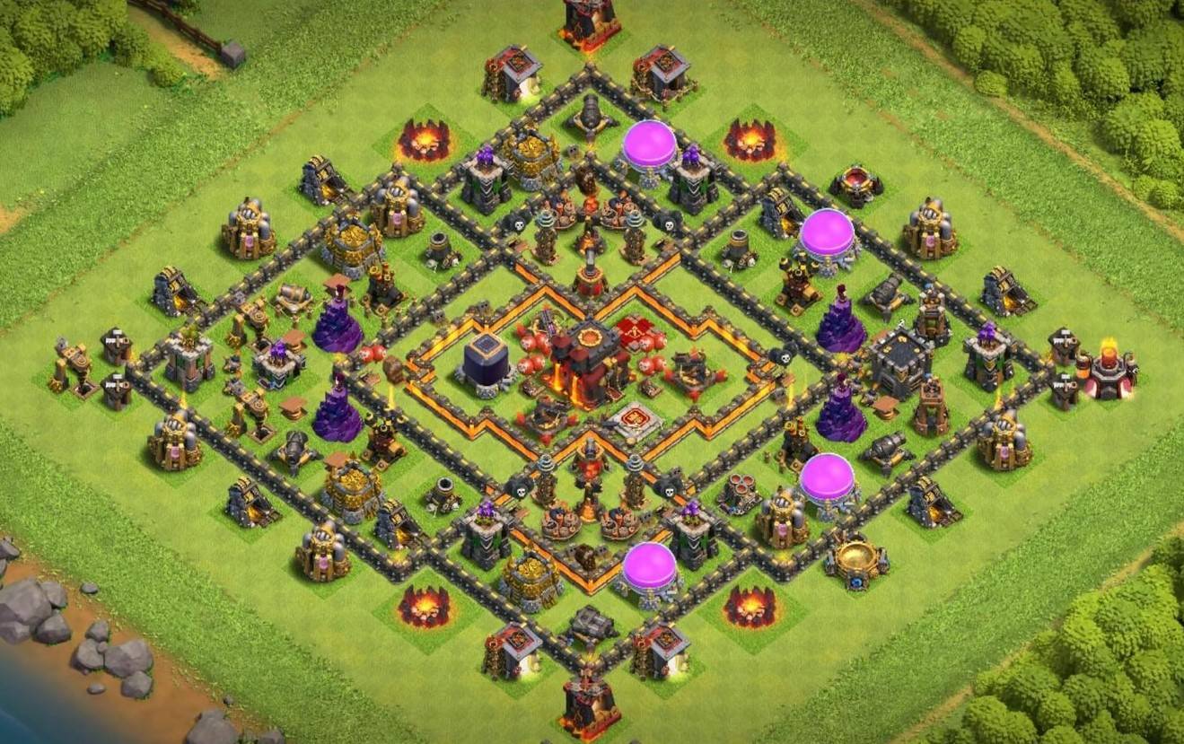 coc th10 hybrid base link