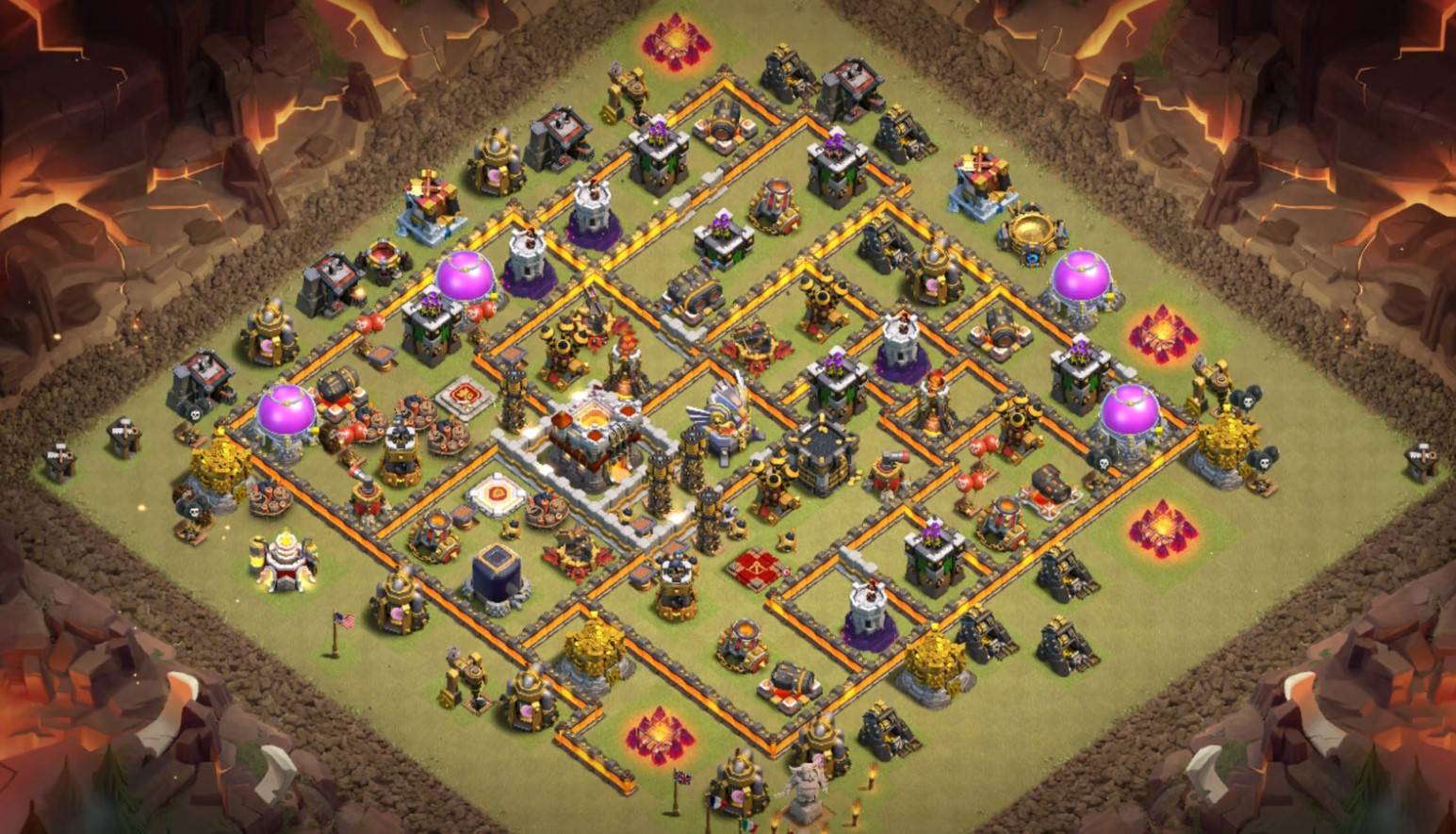coc th11 new base