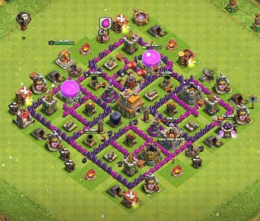 coc th7 base copy link