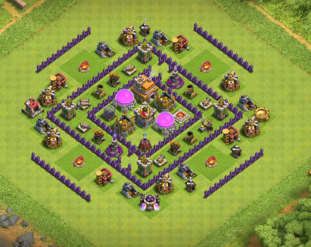 coc th7 base design