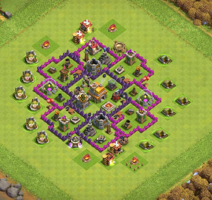 coc th7 base link
