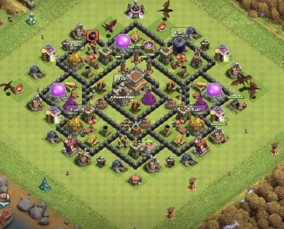 coc th8 base copy link