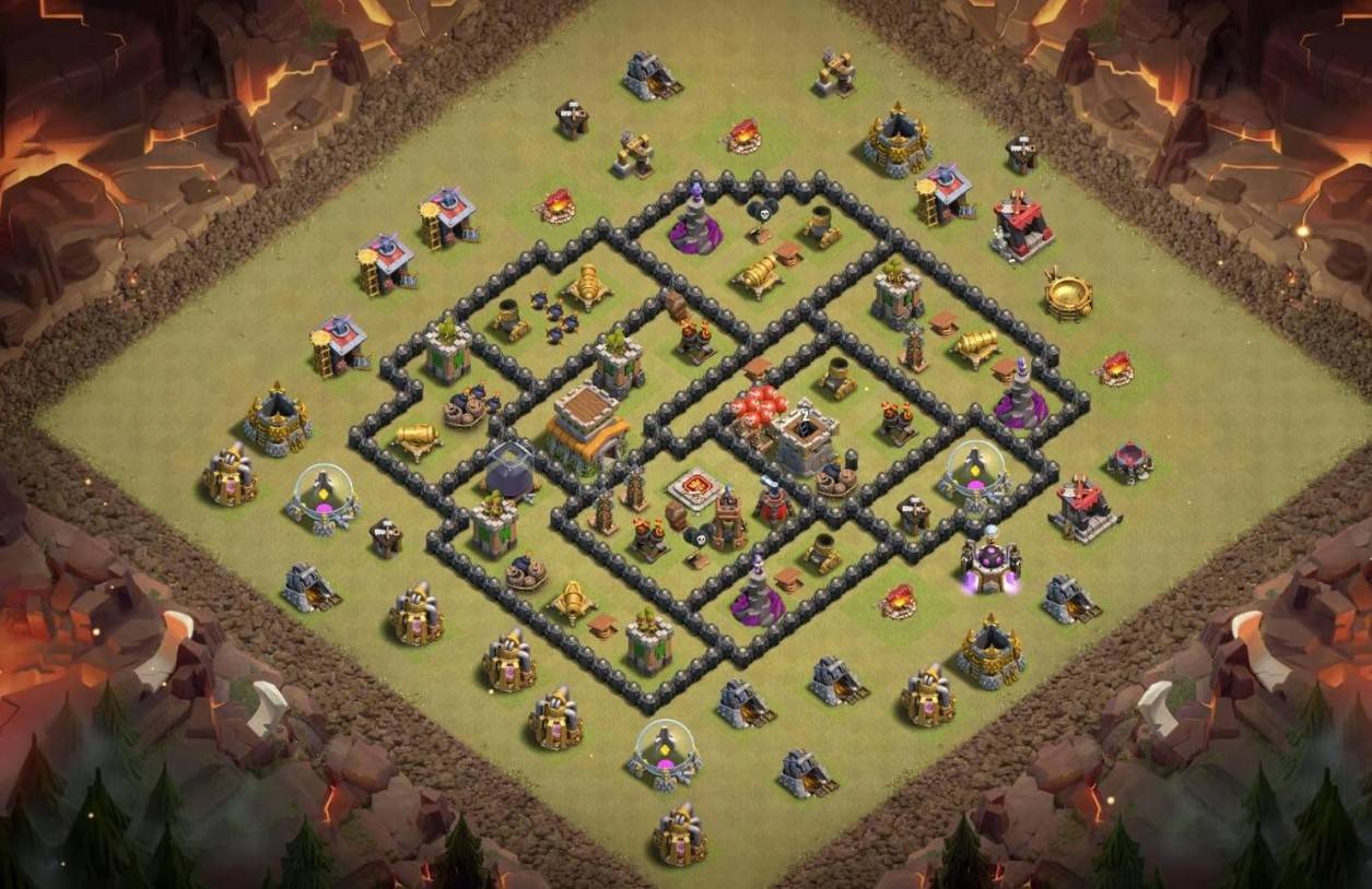 coc th8 base link