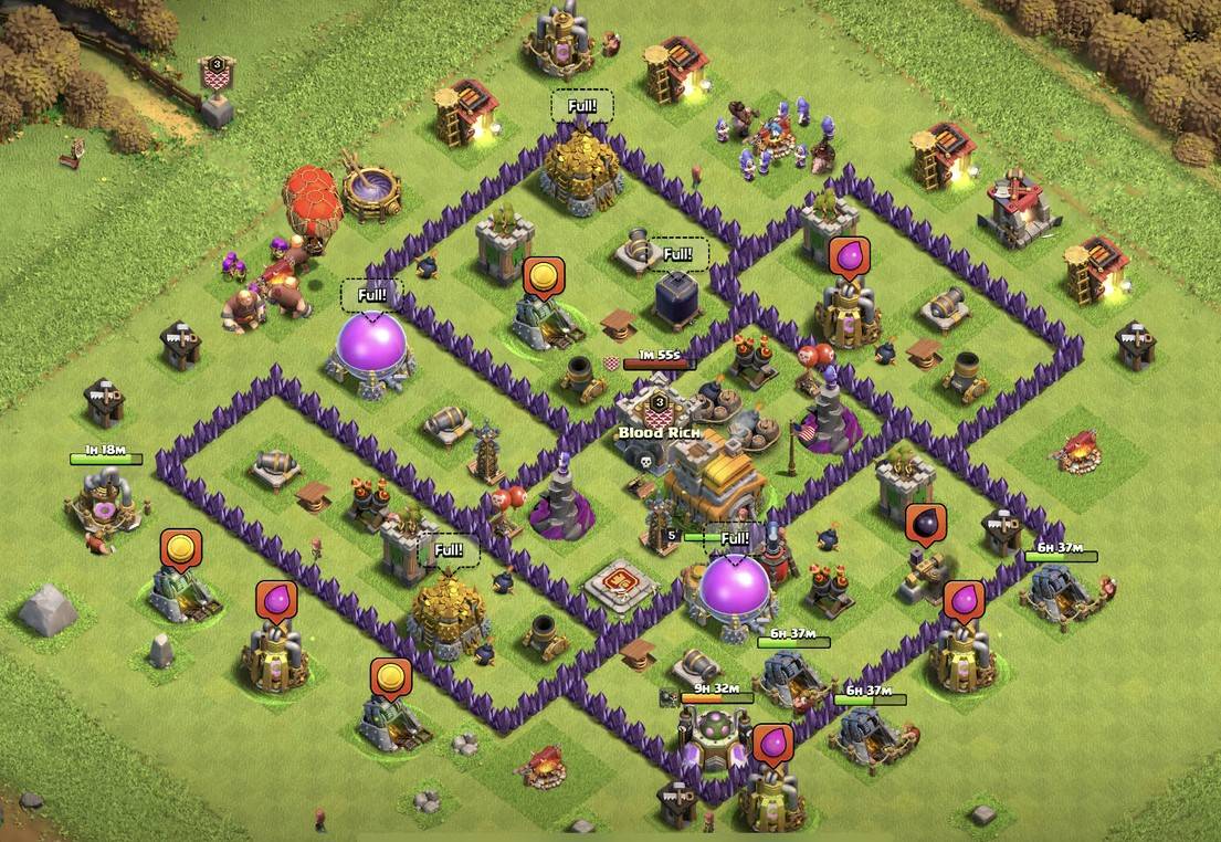 cwl town hall 7 base link