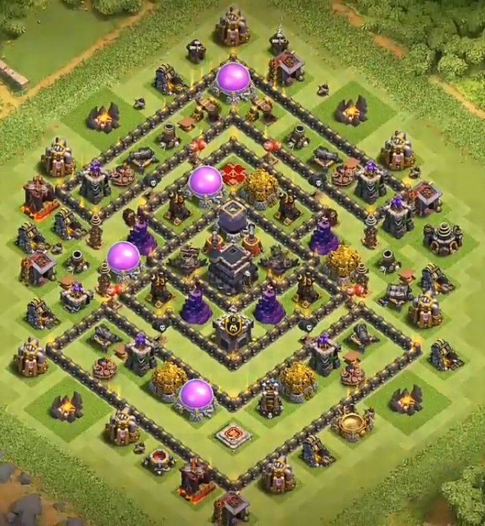 early th9 farming base