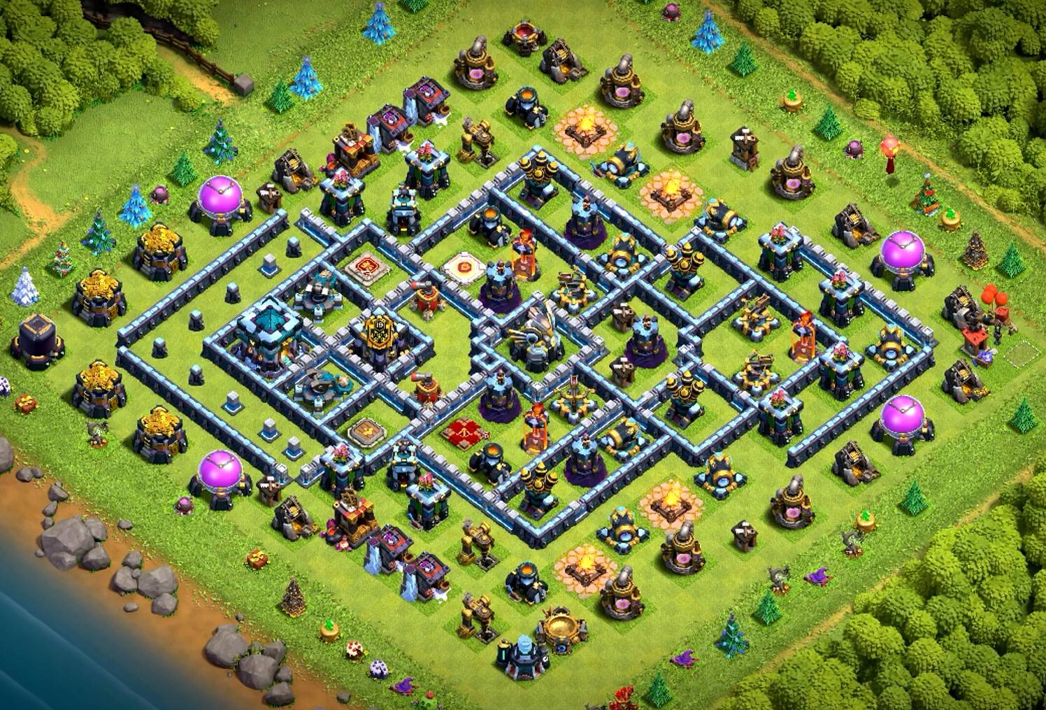 esl war undefeated th13 base download