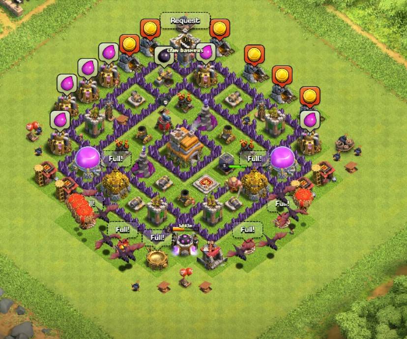 exceptional level 7 base link