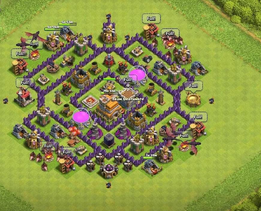 exceptional level 7 war base link