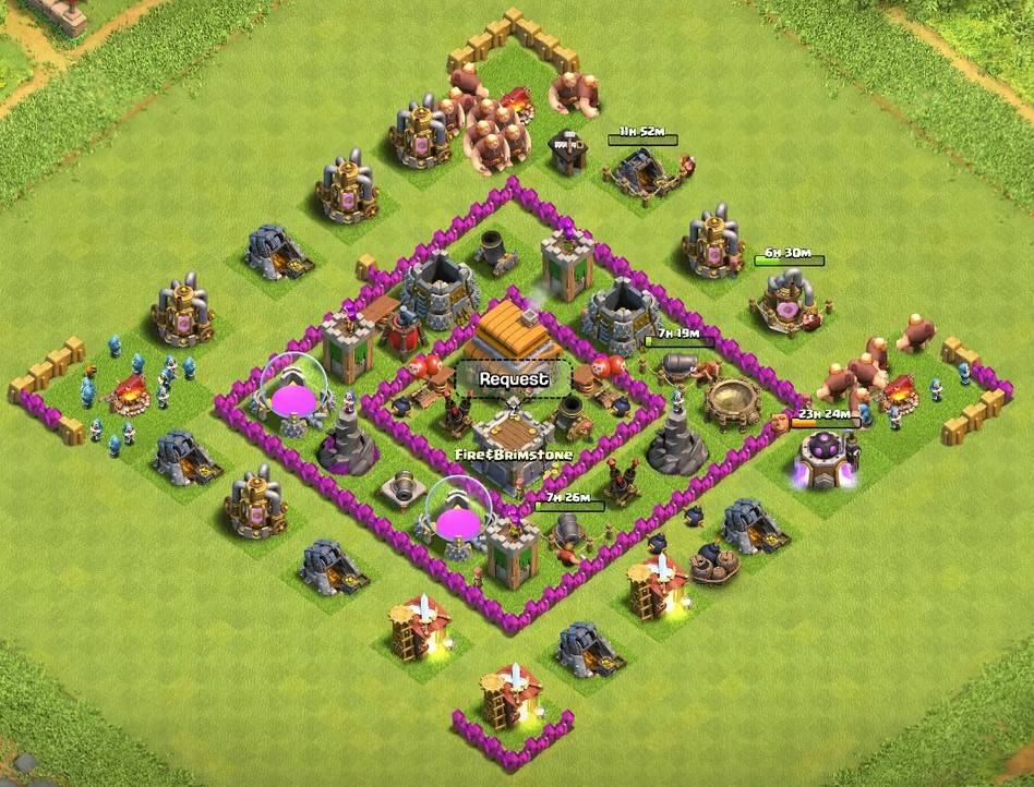 exceptional town hall 6 layout link