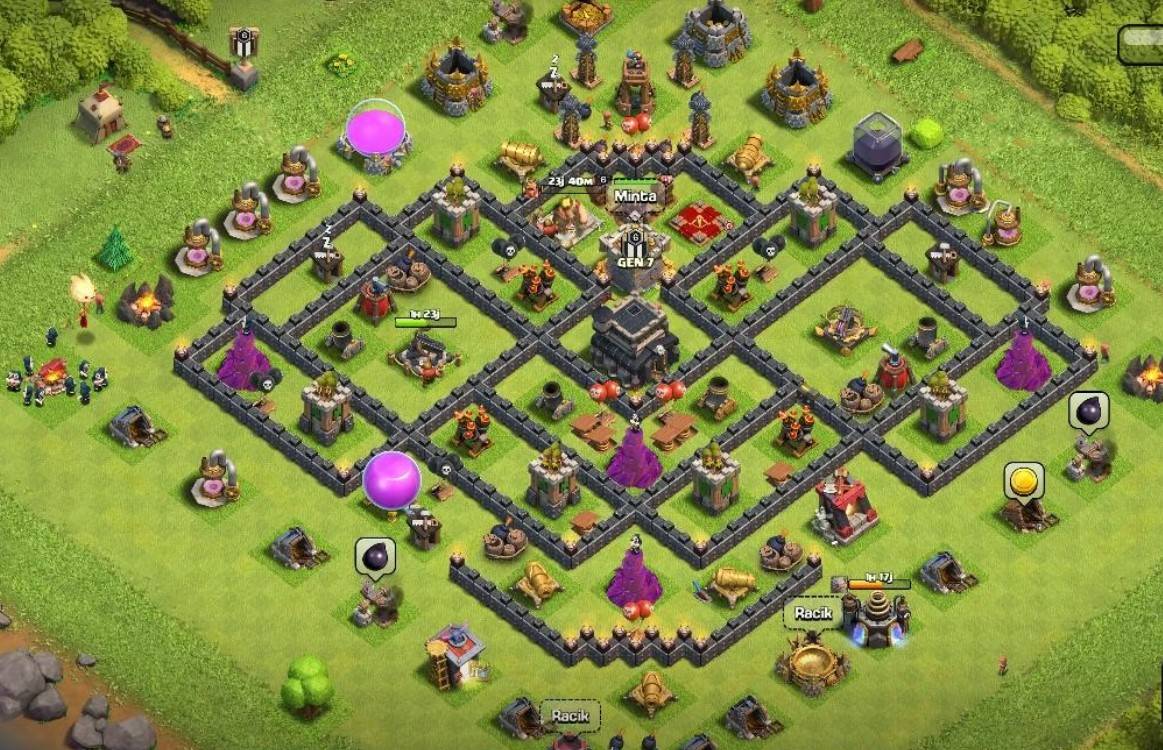 exceptional town hall 9 war base anti 2 star