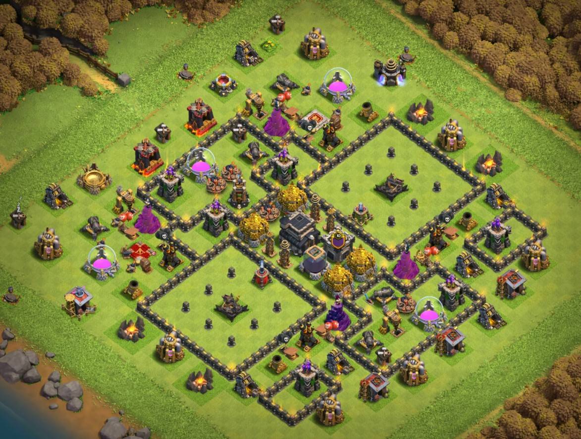 exceptional town hall 9 war layout link