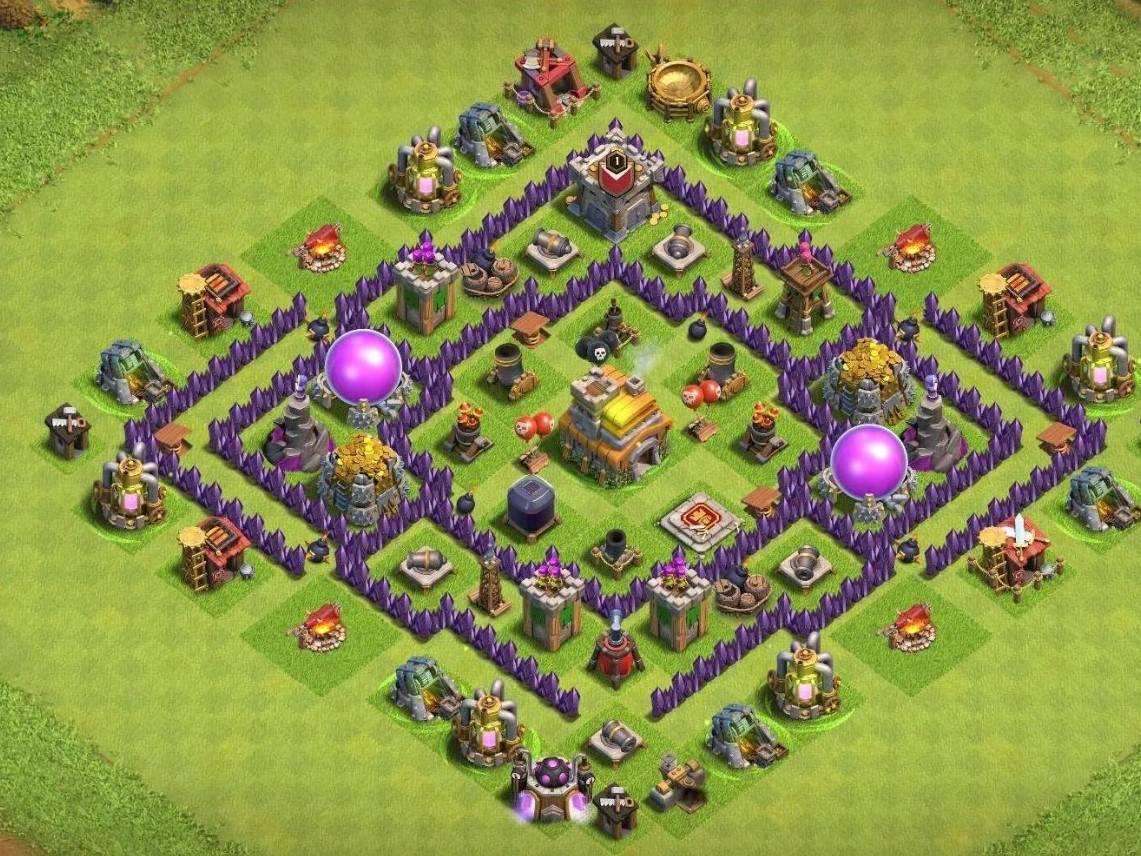 farming loot protection th7 strong base