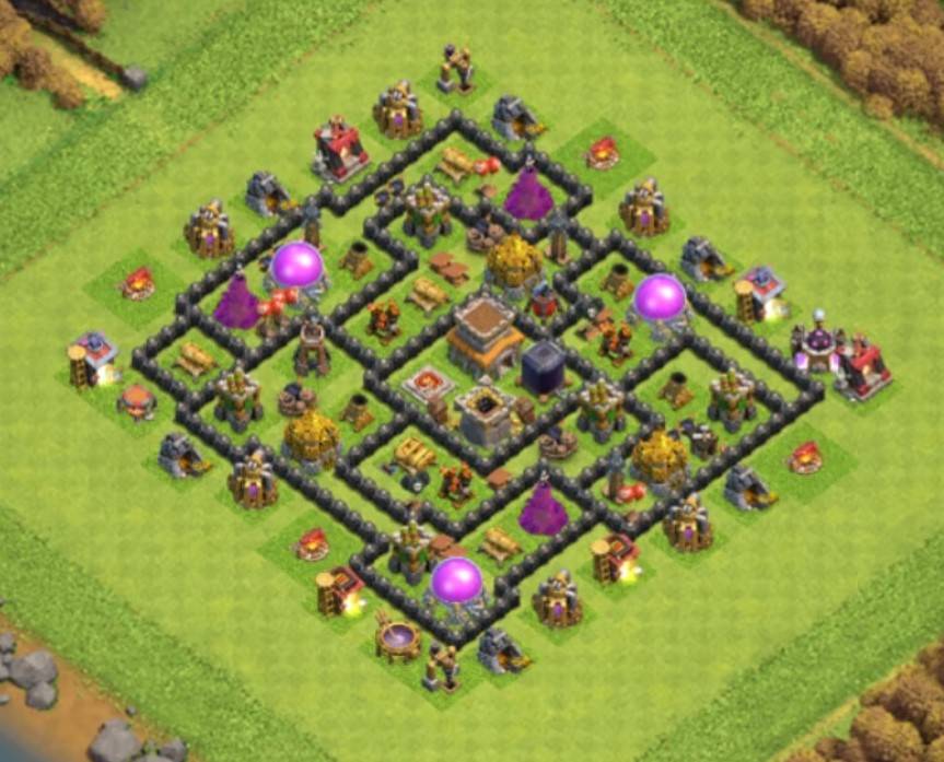 good level 8 town hall base