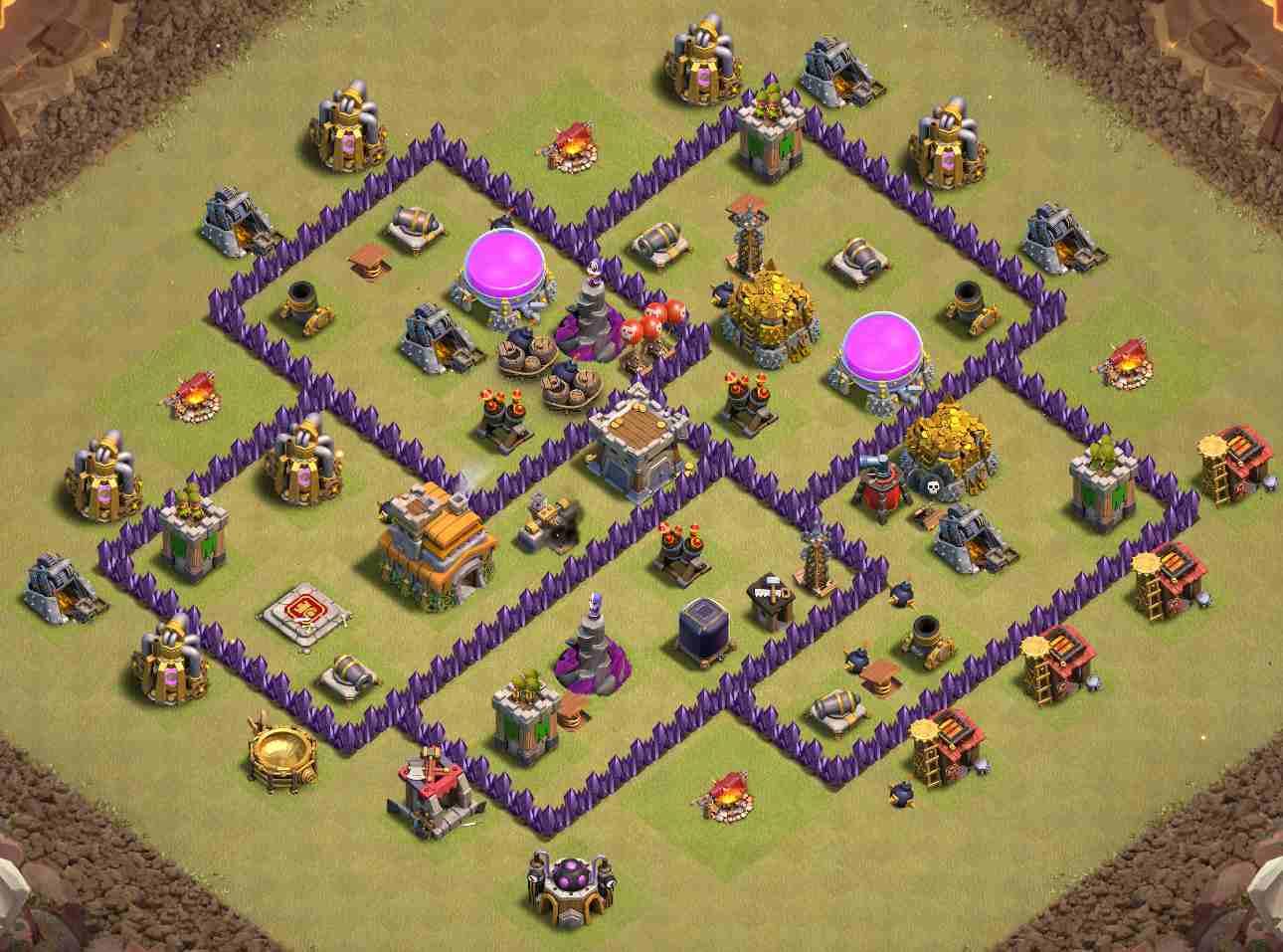 good th7 war base