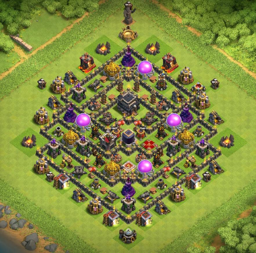 good th9 farming base with link