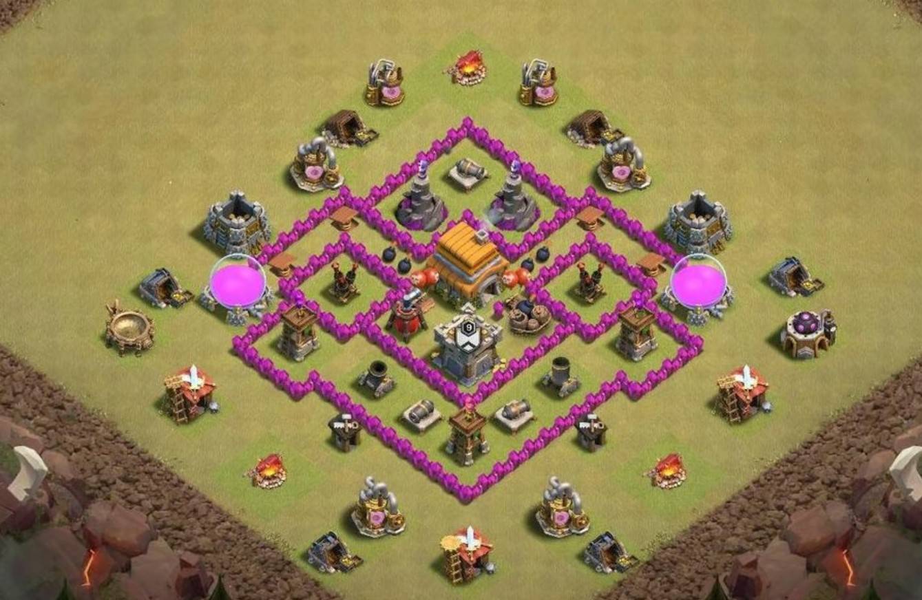 good town hall 6 base link