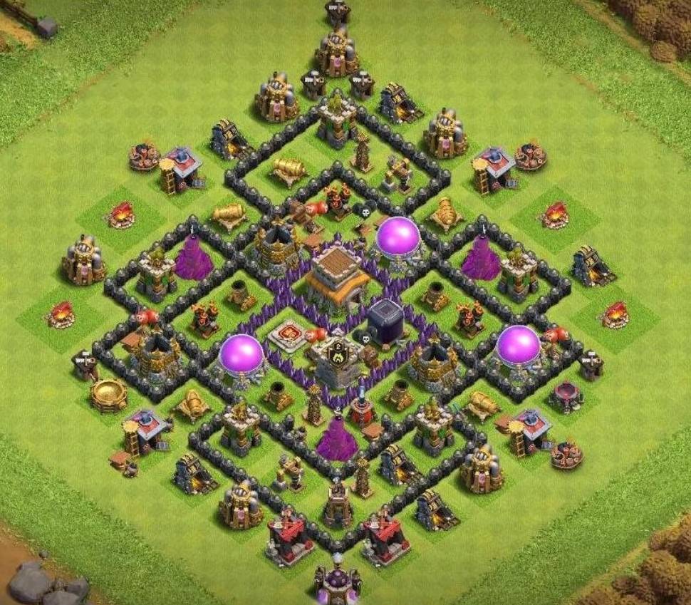 good town hall 8 base link