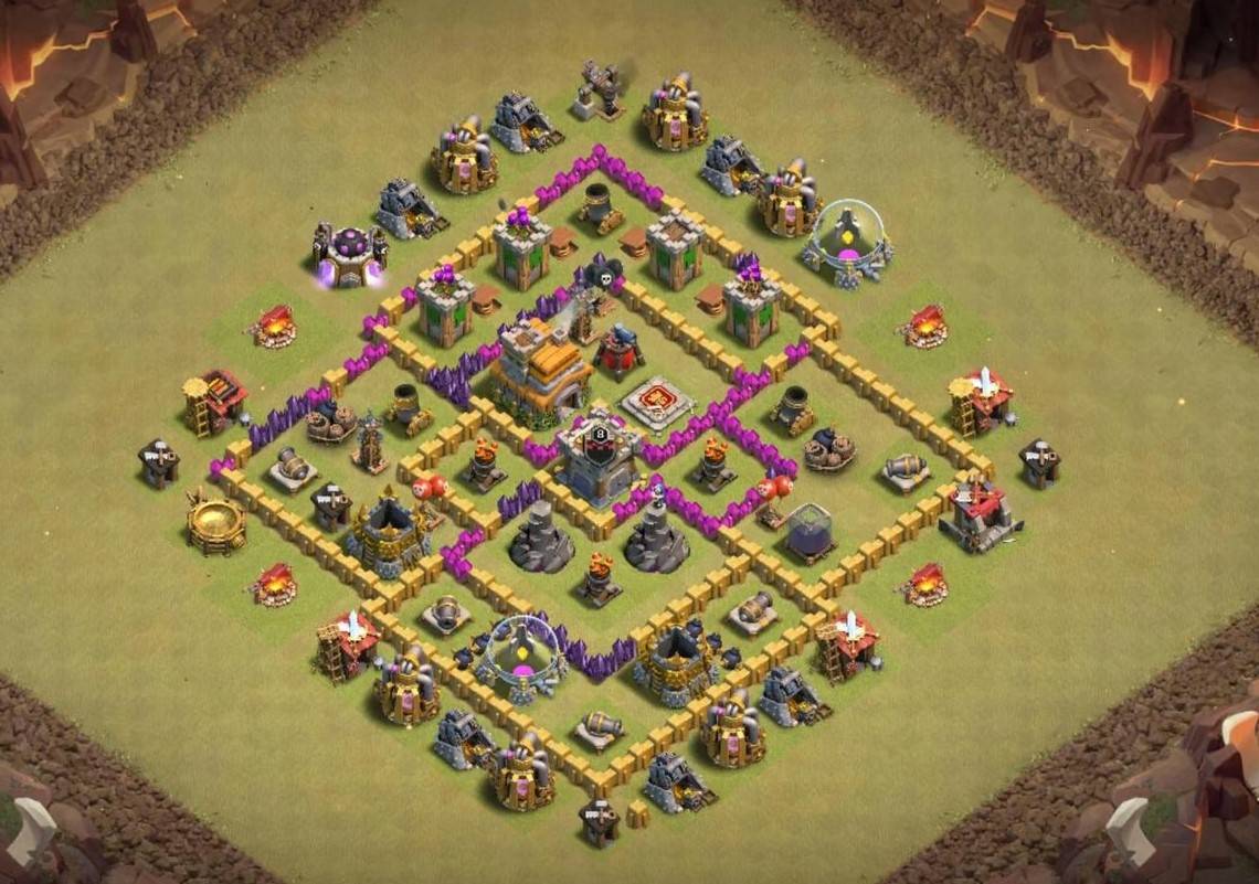 hardest th7 base