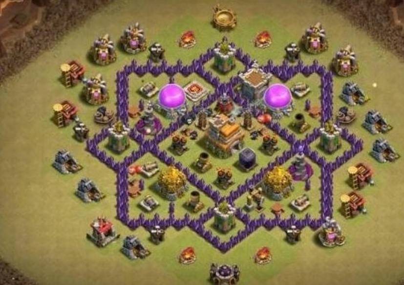 level 7 clan league layout anti 2 star link download