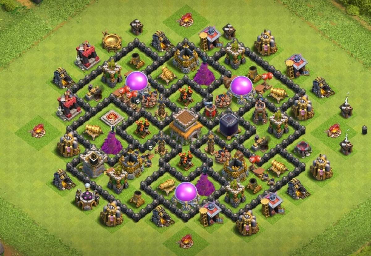 level 8 base with link