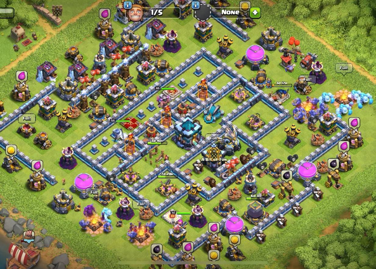 most common th13 war base
