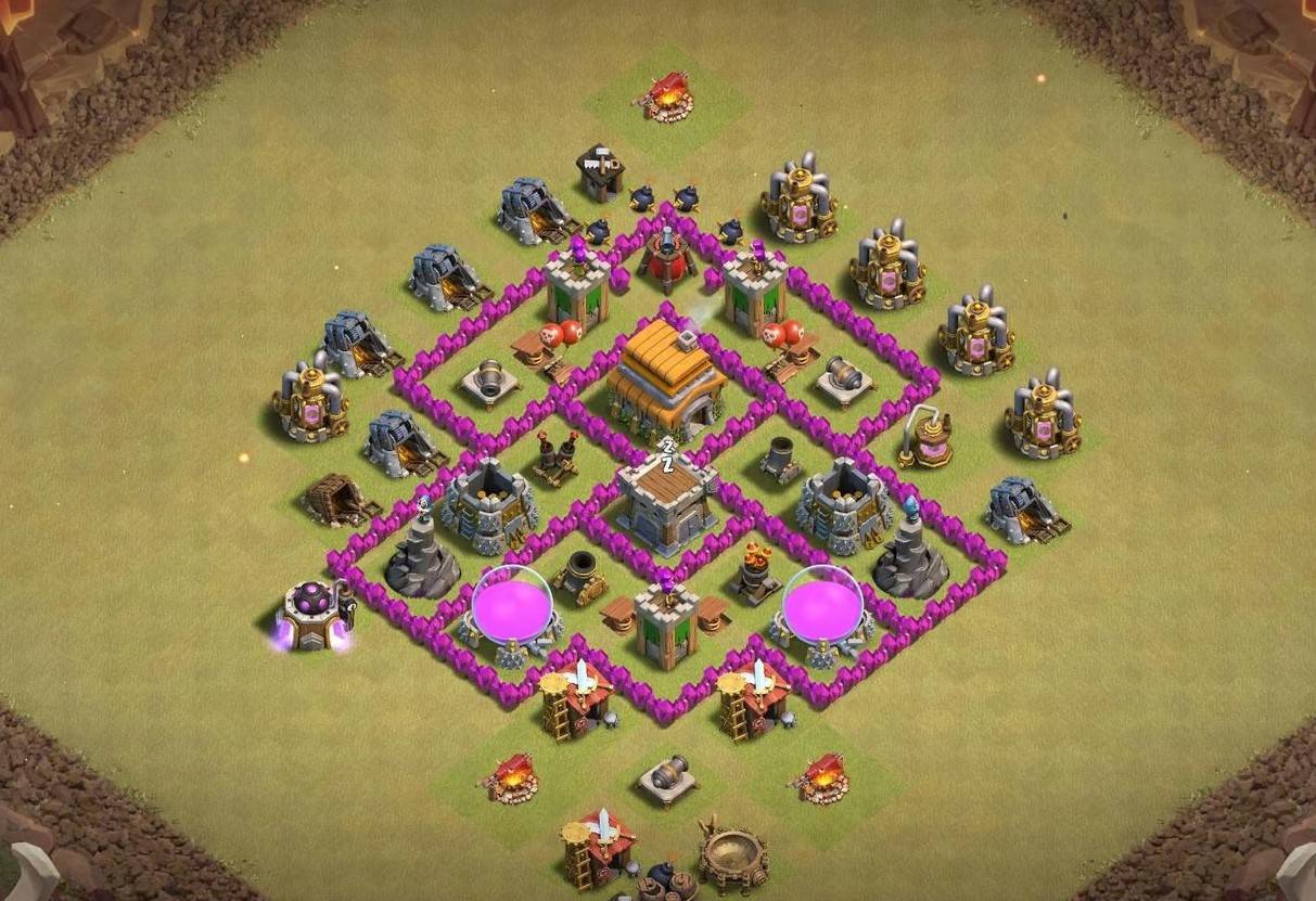 most common th6 war base