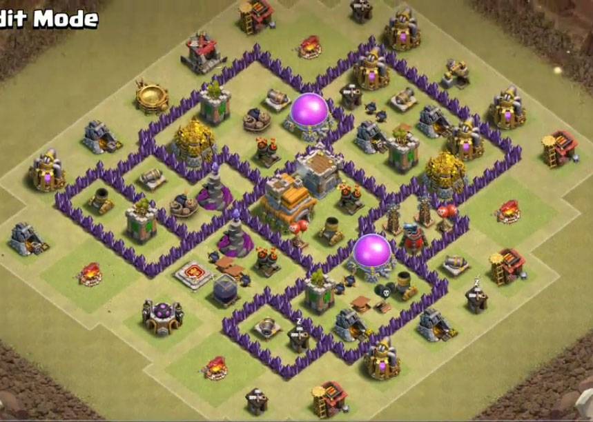 most common th7 war base