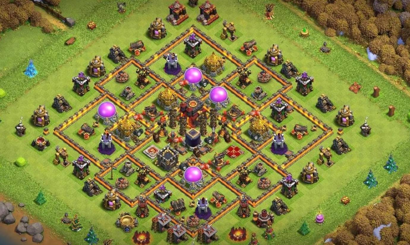 new best th10 hybrid base layout 2023