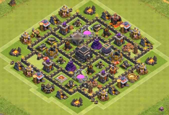 new best th7 farming base layout 2023