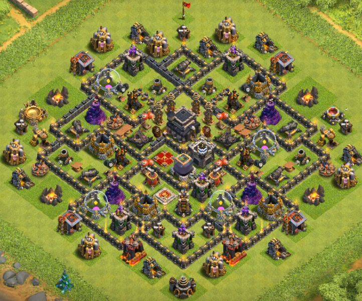 new best th9 farming base layout 2023