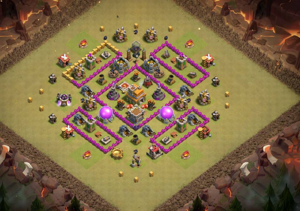 professional th7 war base