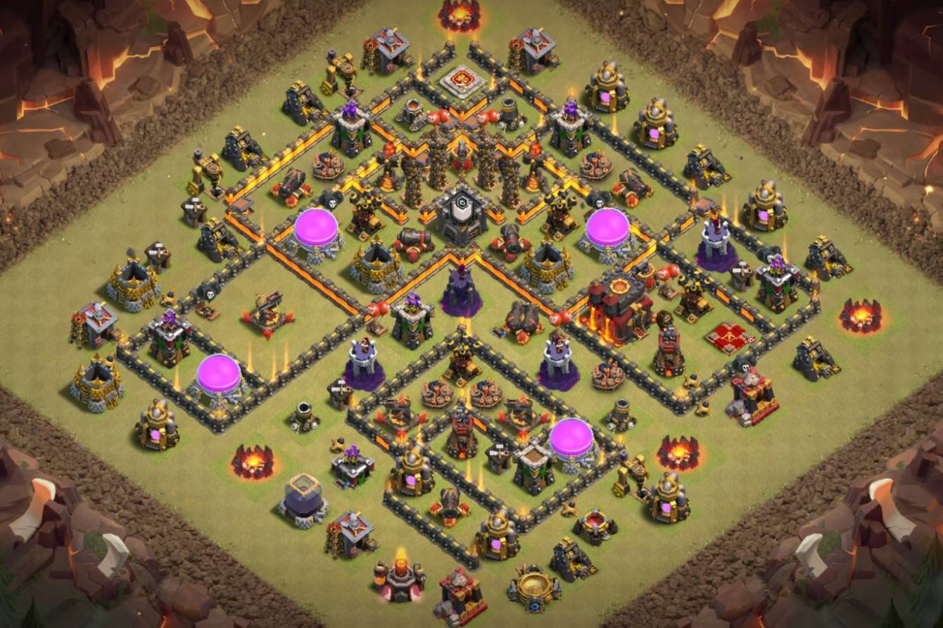 spread out th10 war base attack strategy