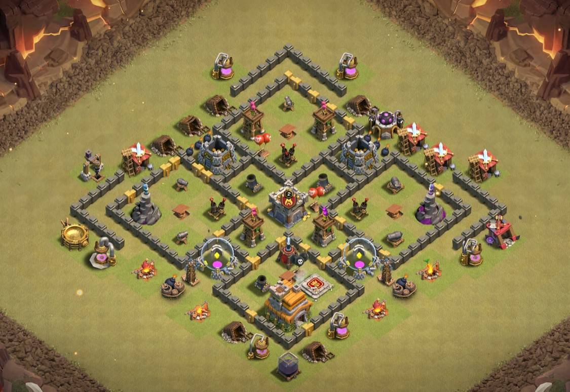 th 7 war base anti gowipe