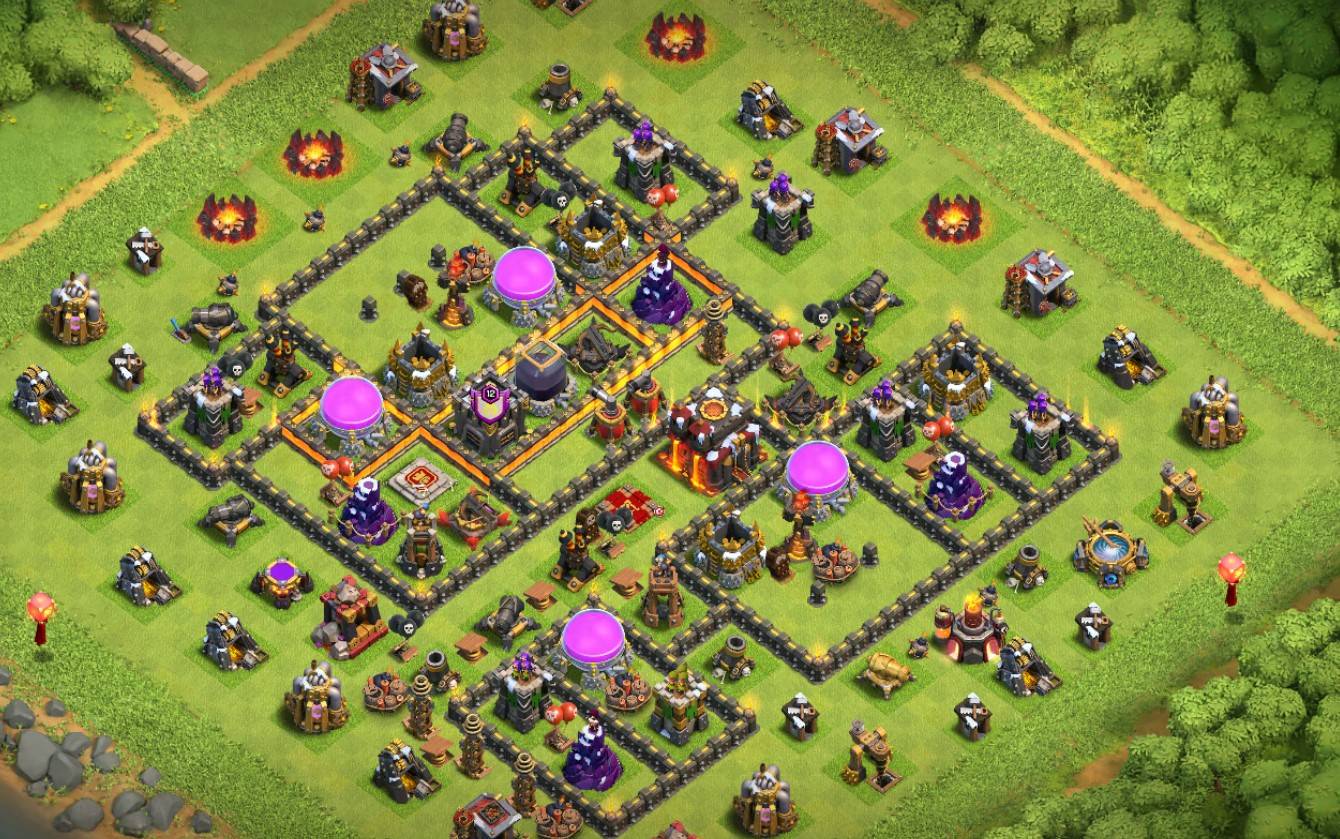 th10 hybrid base anti all troops