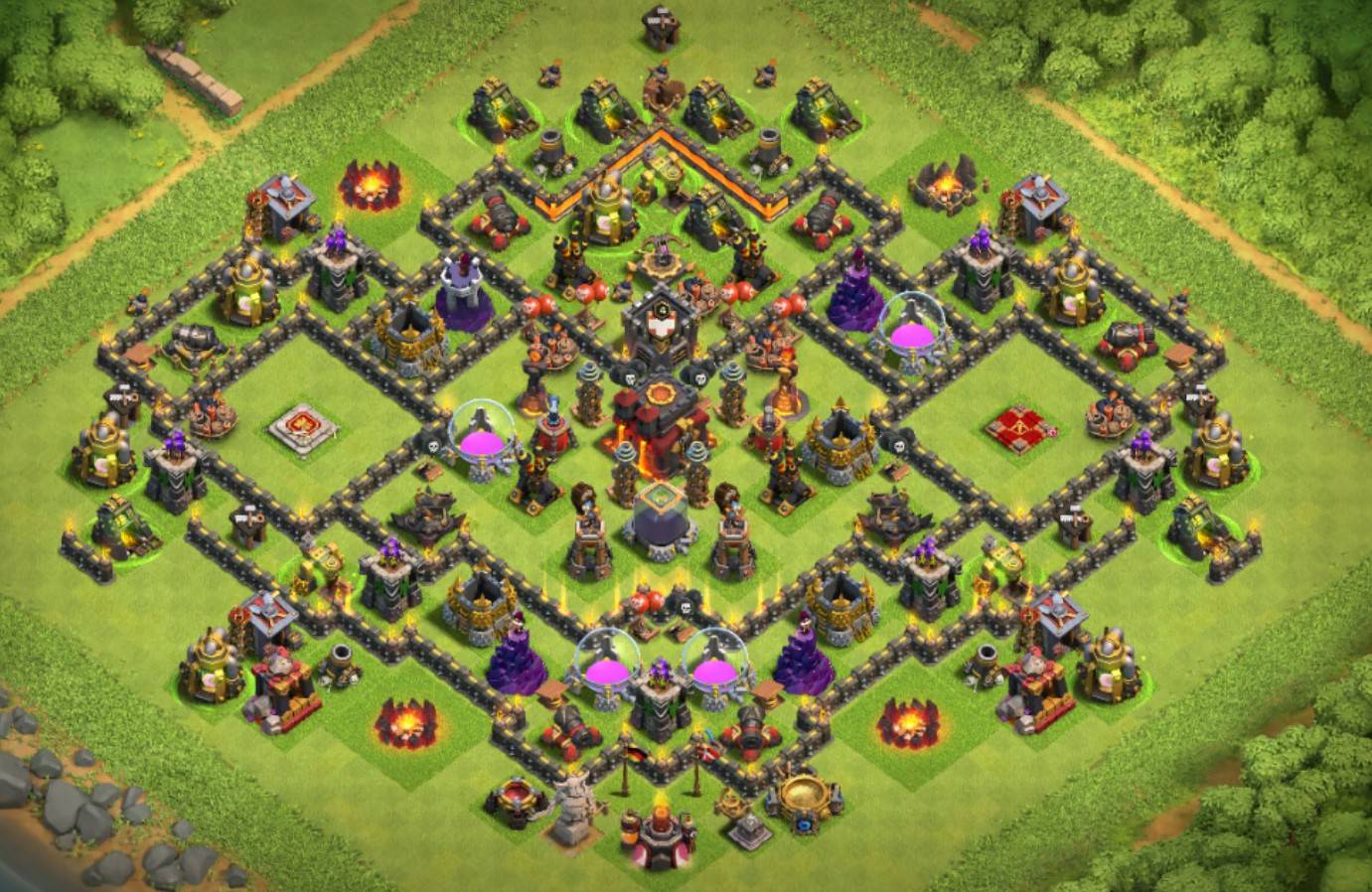 th10 hybrid base anti hogs