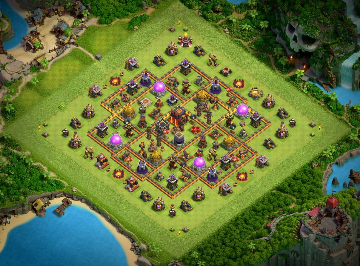 th10 hybrid base coc