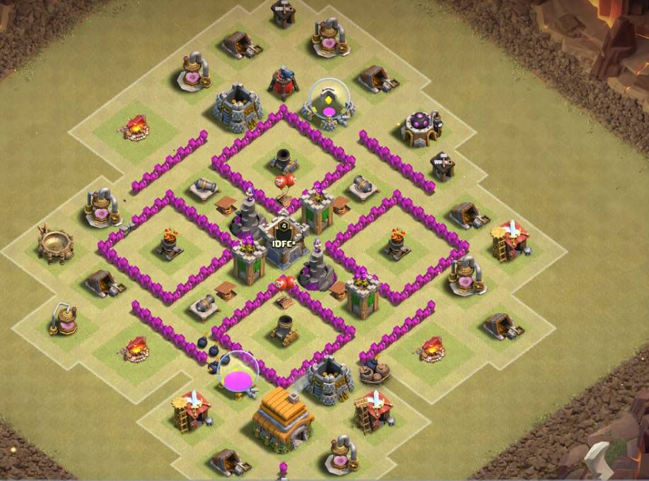 th6 base anti 2 star